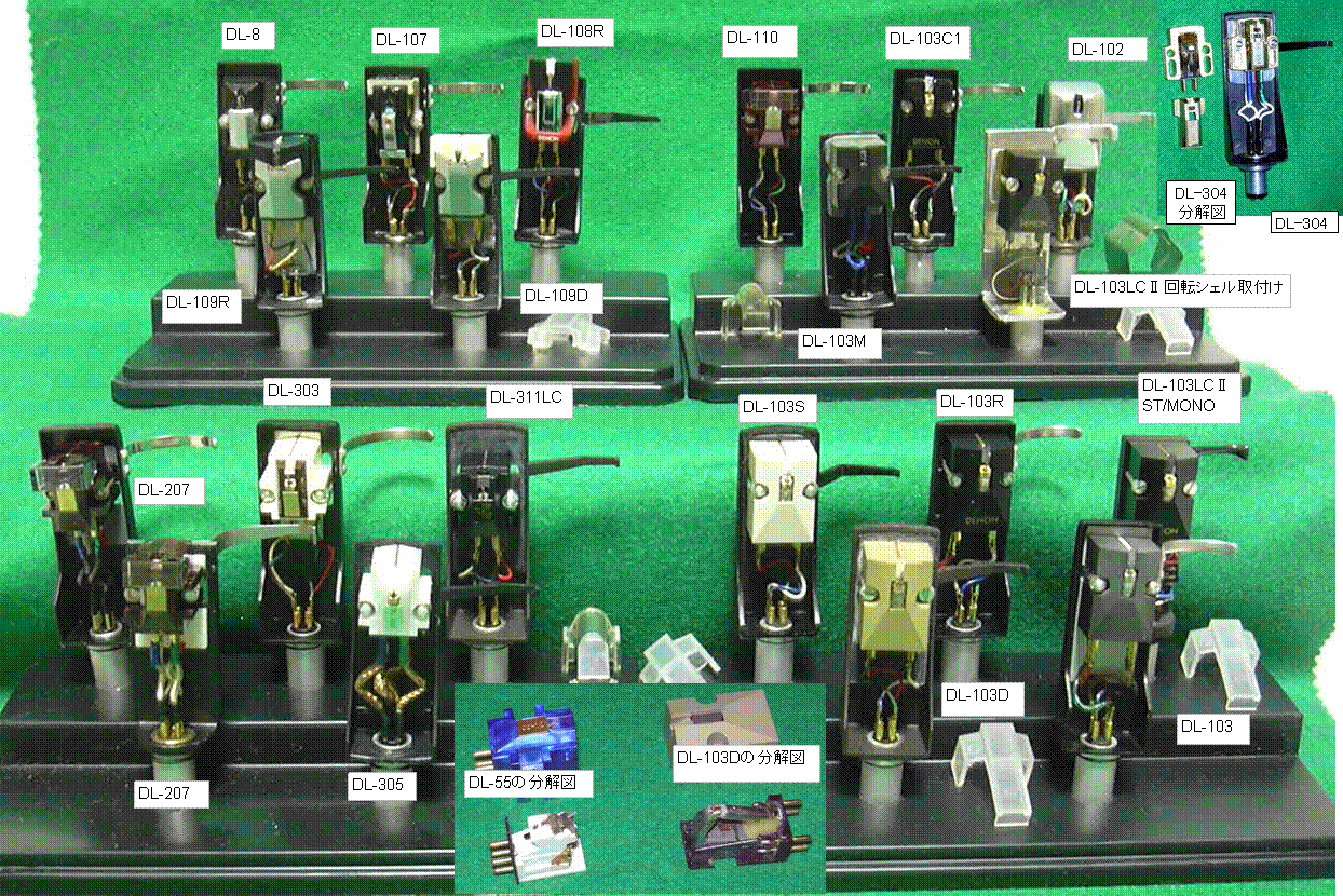 DL207DENON DL-207 MC型カートリッジ