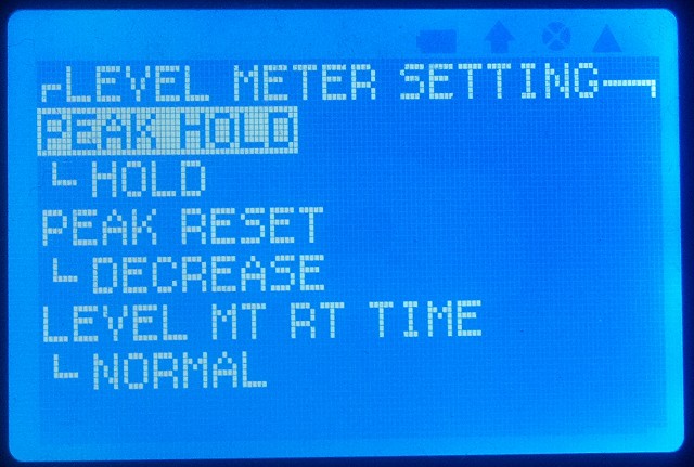 DAC1792 Rev.1.0 LEVEL METER SETTING