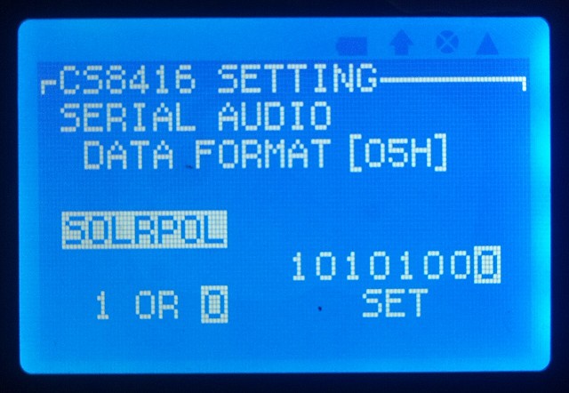 CS8416 SETTING