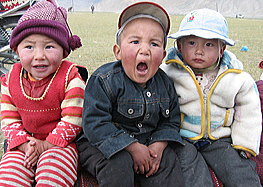 �Q���W���̎q���B�B�@�̉��̓J�s�J�s��ԁB�����łق��؂��Ԃ��Ȃ��Ă���B