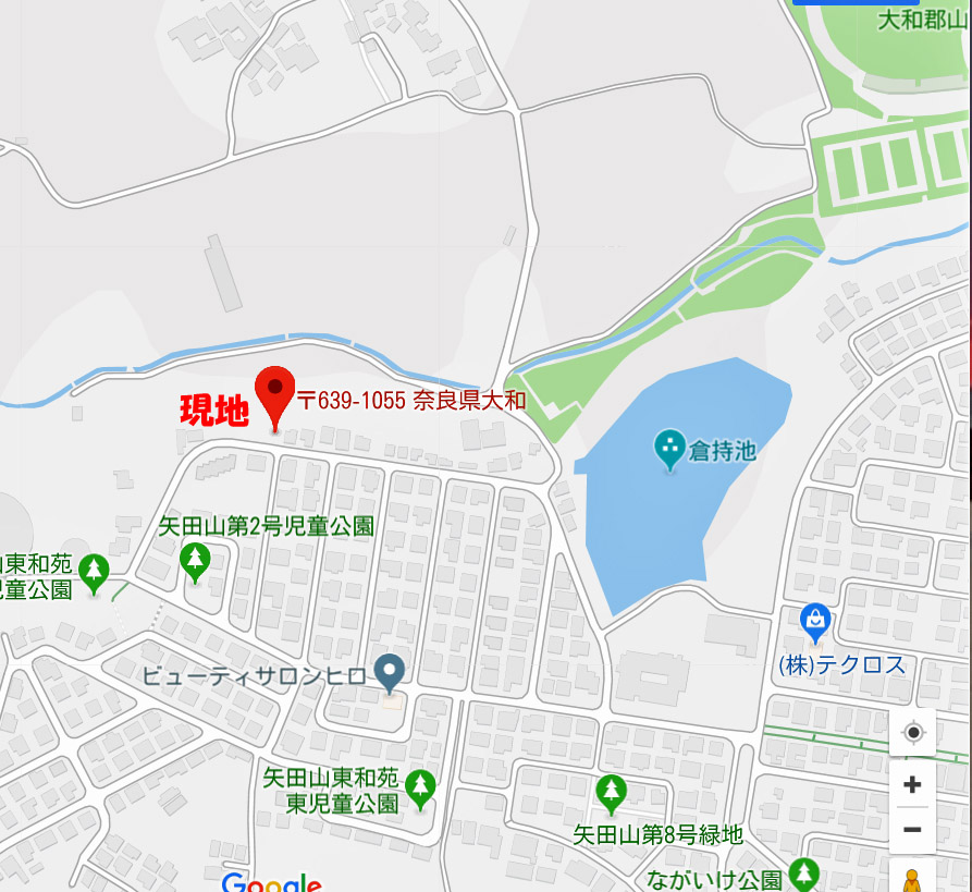 矢田山町戸建地図