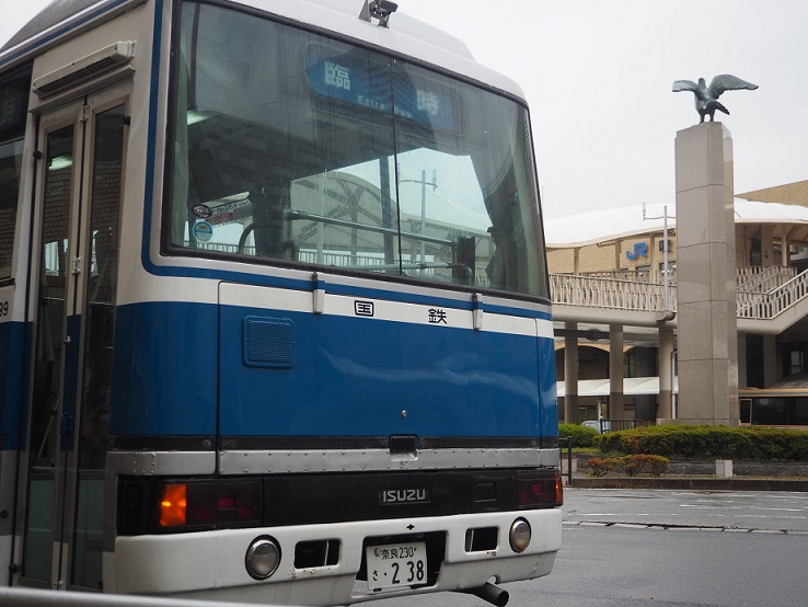 吹田駅に国鉄バスが帰ってきた。