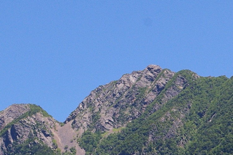 鋸岳 第一高点