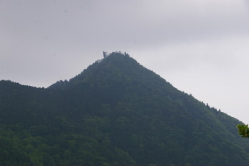 局ガ岳 もうあんなに遠くなった