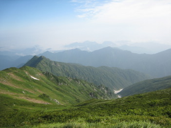 これから降る大ー尾根